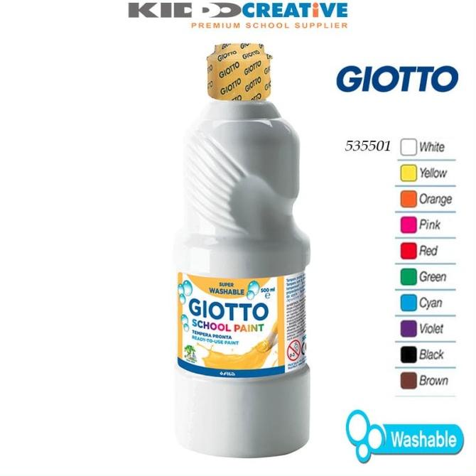 

Giotto School Paint 1000 Ml, White