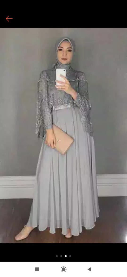 Ori Tille Batik Couple Brukat Tulle Silvia Arca Selendang