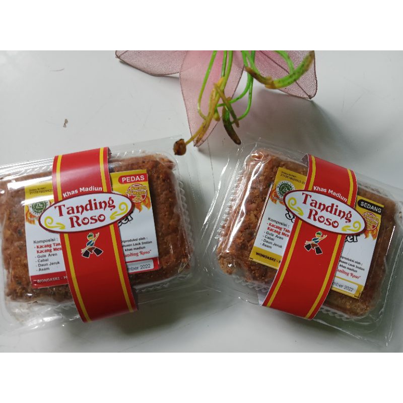 

Sambel Pecel Mix Kacang Mete Premium Tanding Roso 200gr – Gurih, Harum Daun Jeruk, Khas Madiun