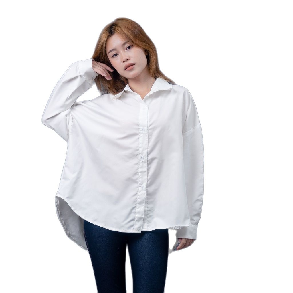 ZASKIYA - OKemeja Wanita versize Dexy Shirt / Dexy Loose Oversize Shirt