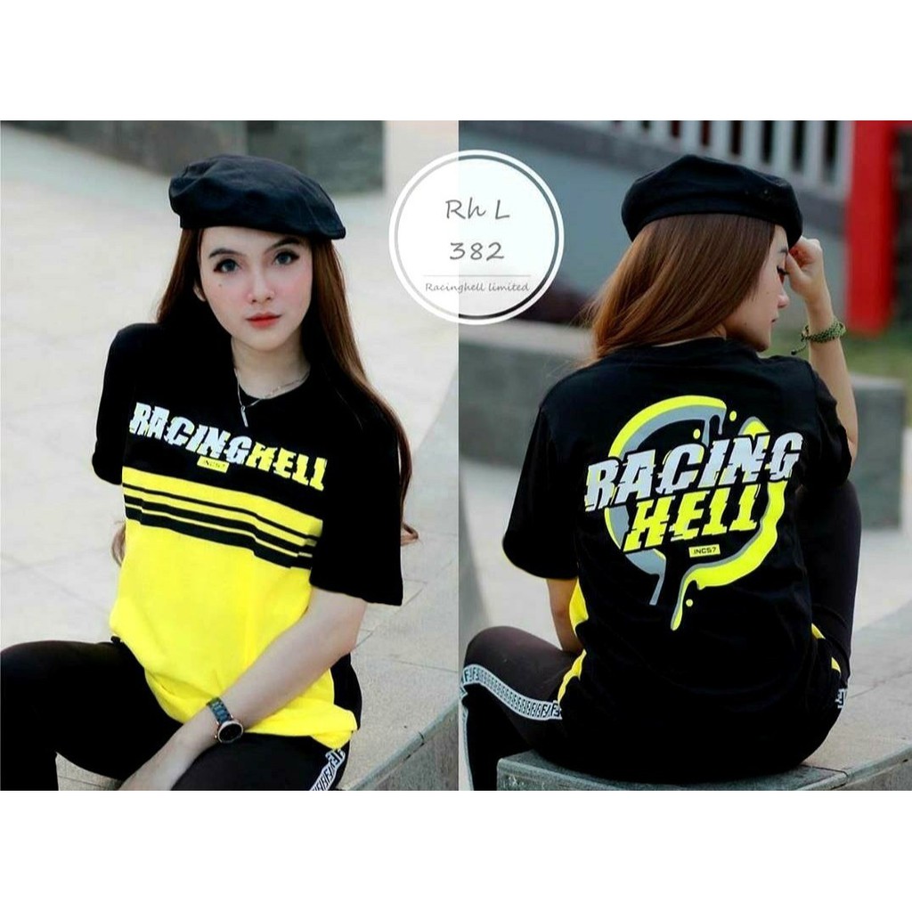 KAOS RACING HELL UNISEX / BAJU RACING HELL UNISEX