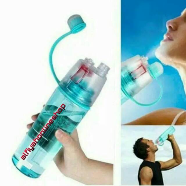 Botol minum New B Sport Spray Water