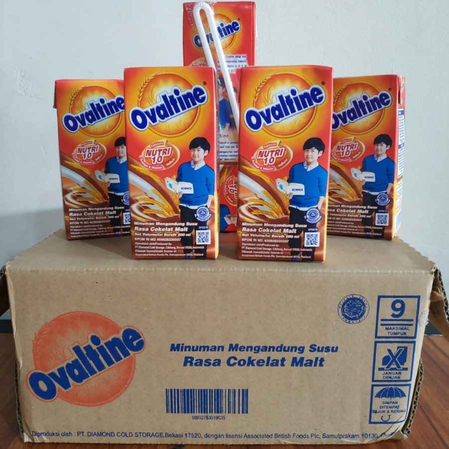 

OVALTINE Susu UHT Coklat Malt Tetra pak 200ml