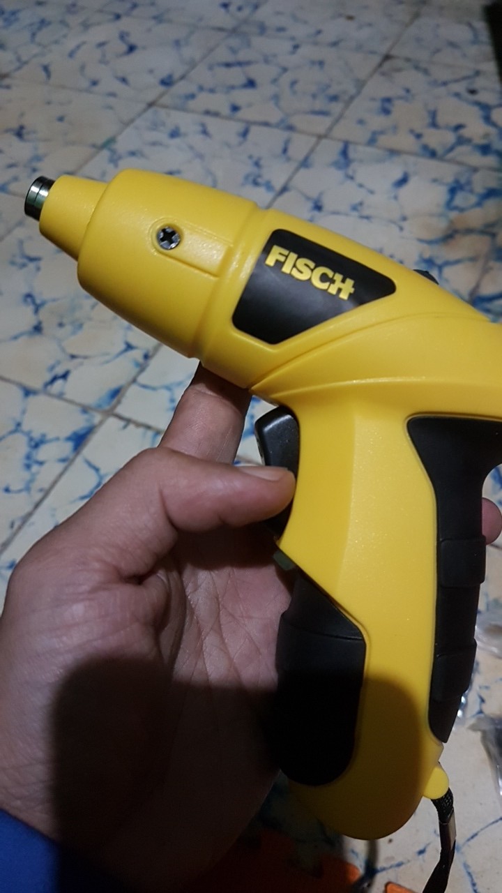 Fisch Mesin Bor Obeng Baterai Cordless Screwdriver