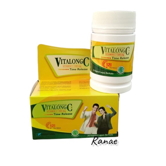 VITALONG C - VITAMIN C 500MG - Daya Tahan Tubuh