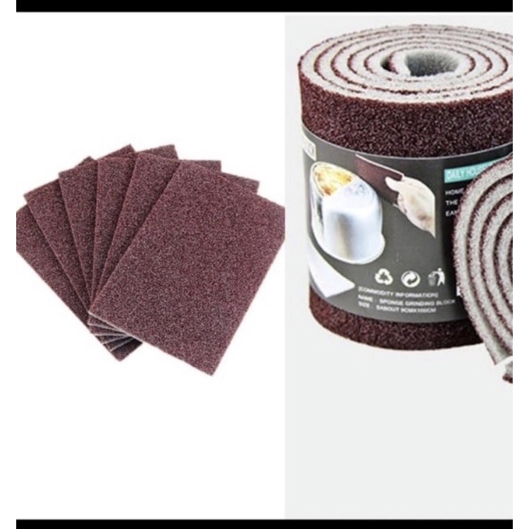SPONS CARBORUNDUM NANO EMERY PEMBERSIH PERALATAN DAPUR KUALI - BD