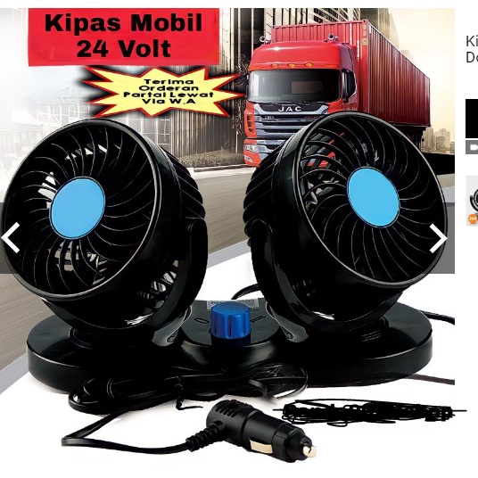 kipas mobile 24 volt