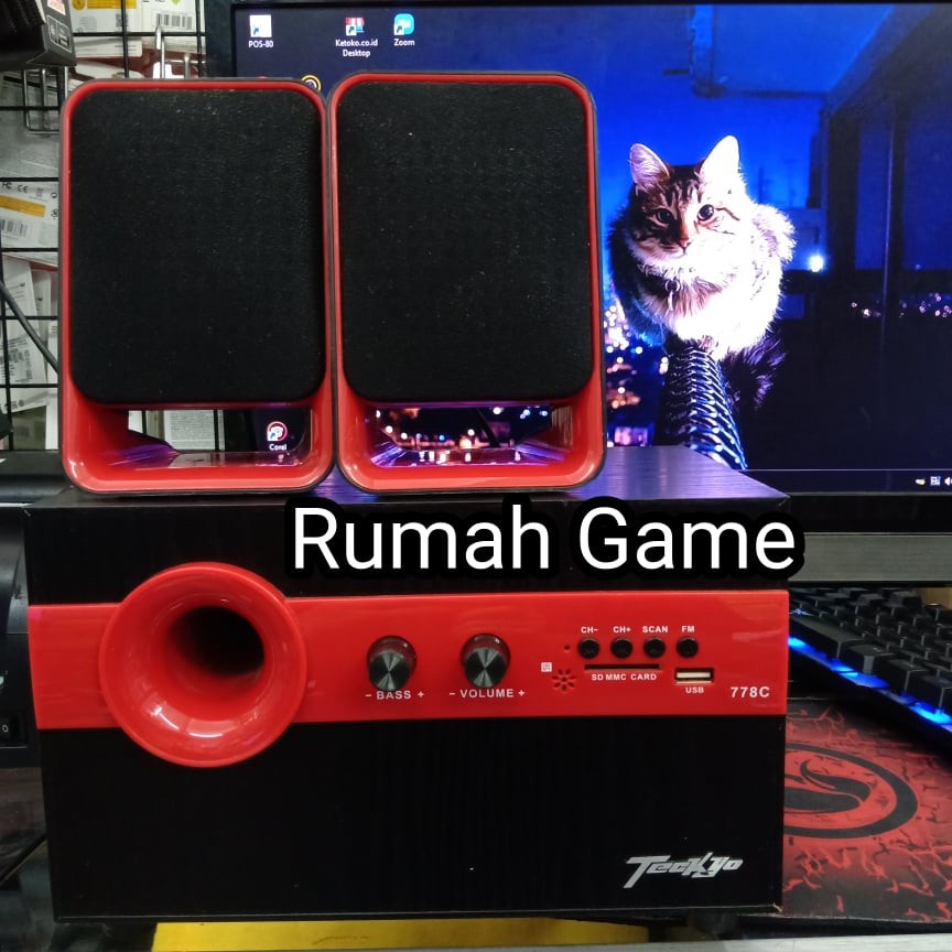 Speaker Teckyo 778c Product GMC Resmi Indonesia Garansi 1Tahun