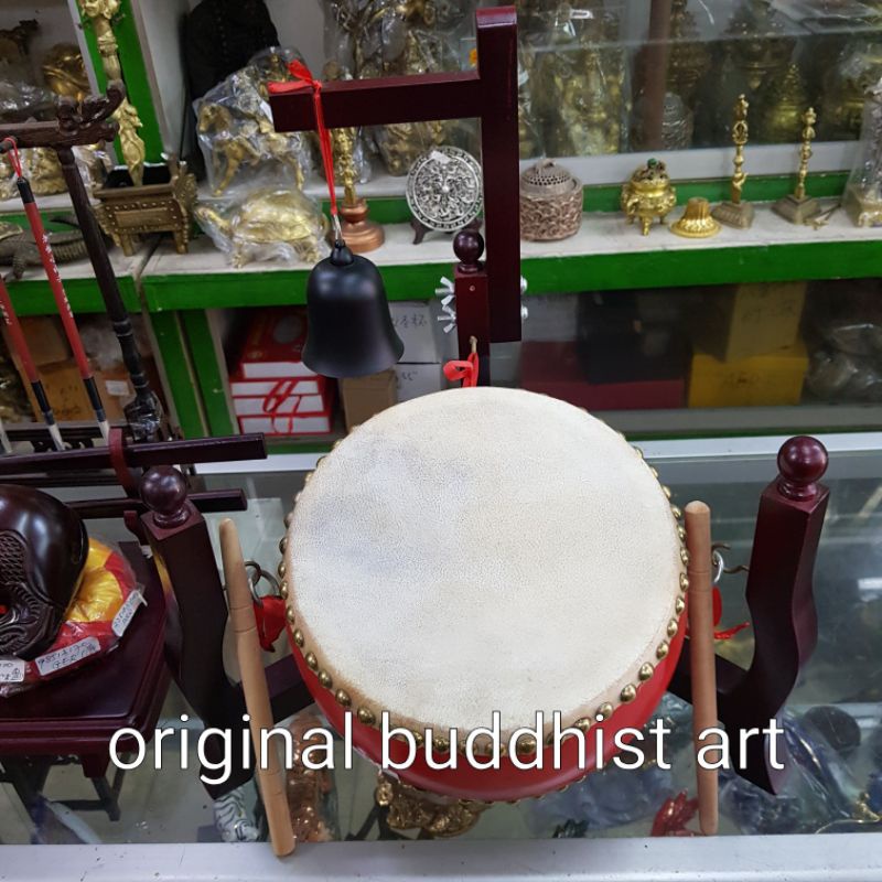 tambur meja alat musik vihara