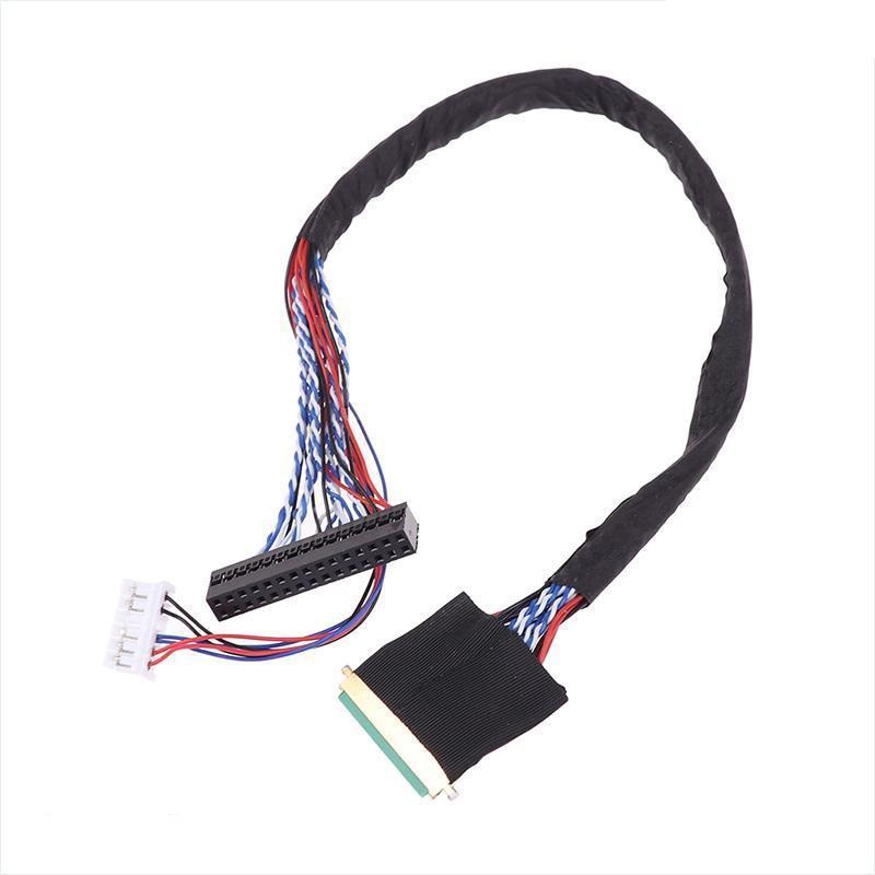 Kabel LVDS Laptop IPEX I-PEX 40 PIN - Dual Channel - 6 bit - Panjang 250 mm