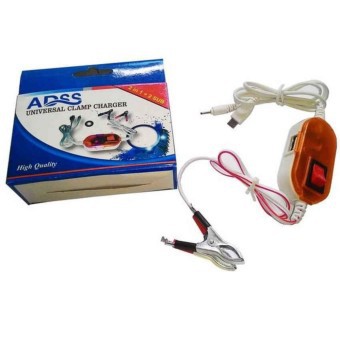 Charger Aki Motor ABSS Charge USB HP Emergency Power Baterai Sepeda