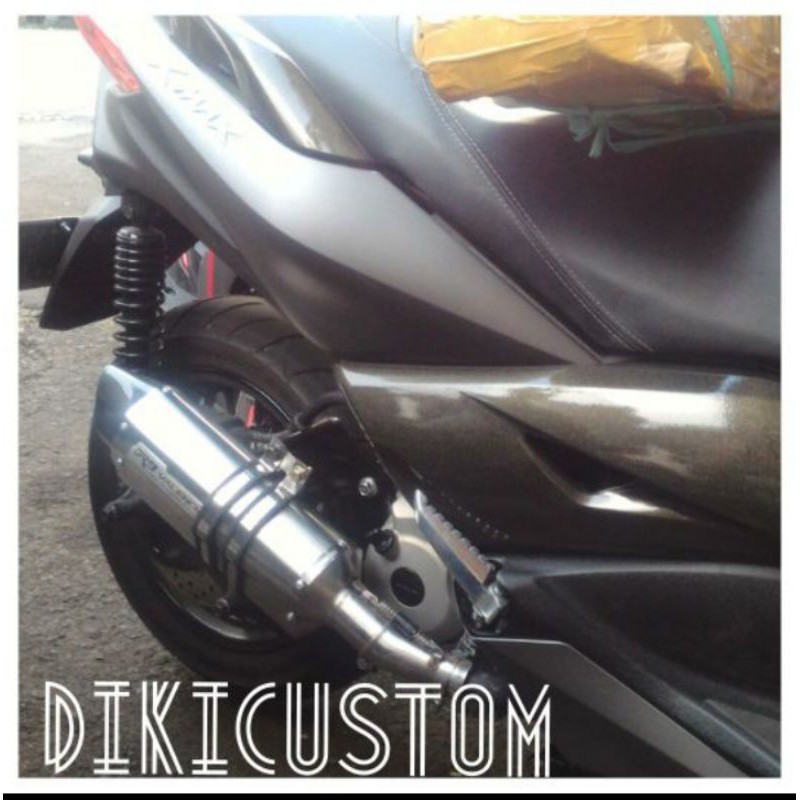 knalpot yamaha X-Max 250cc.knalpot X-Max racing..