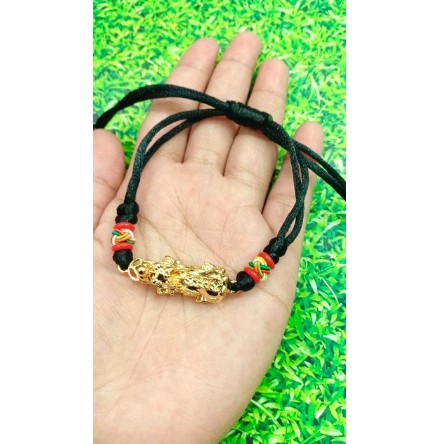 Gelang tangan wanita lapis emas // gelang tangan tali pixu //gelang pixu lapis emas