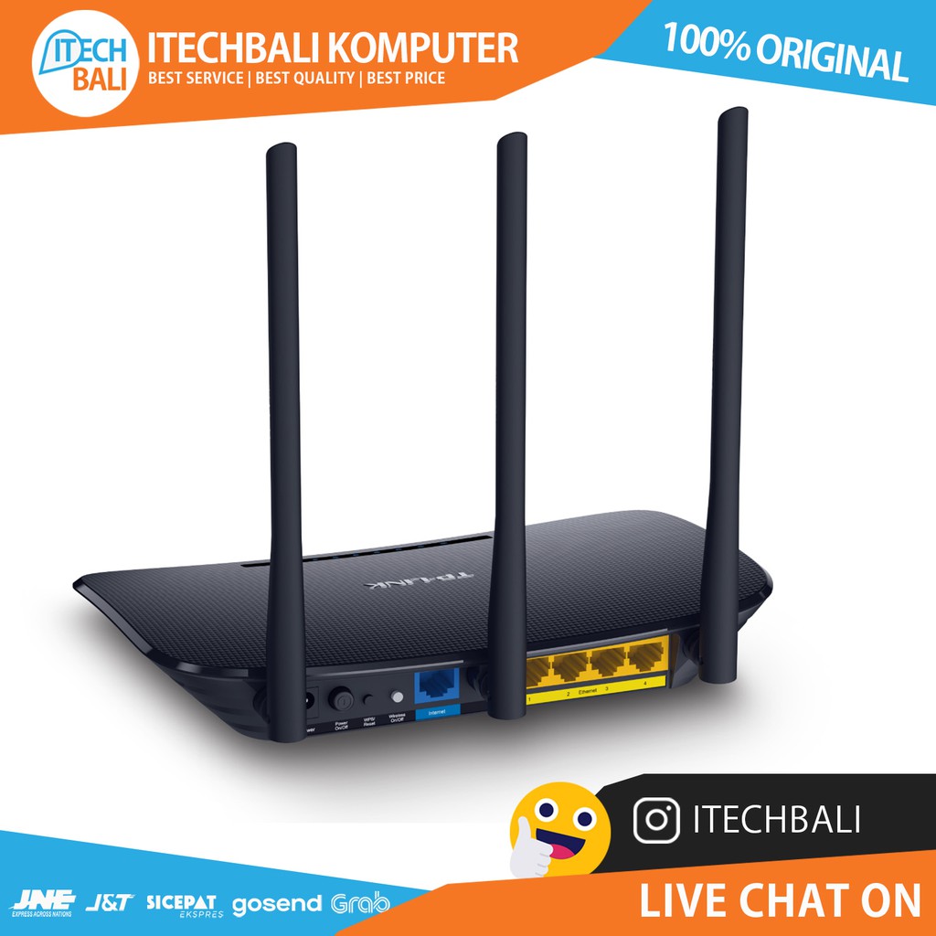 Router TP-LINK TL-WR940N 450Mbps Wireless  | ITECHBALI