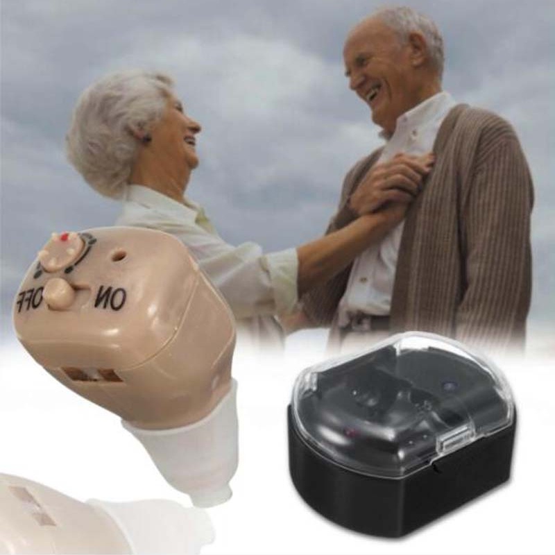 Alat Bantu Dengar In Ear Hearing Aid with Charging Station - JZ-1088H2