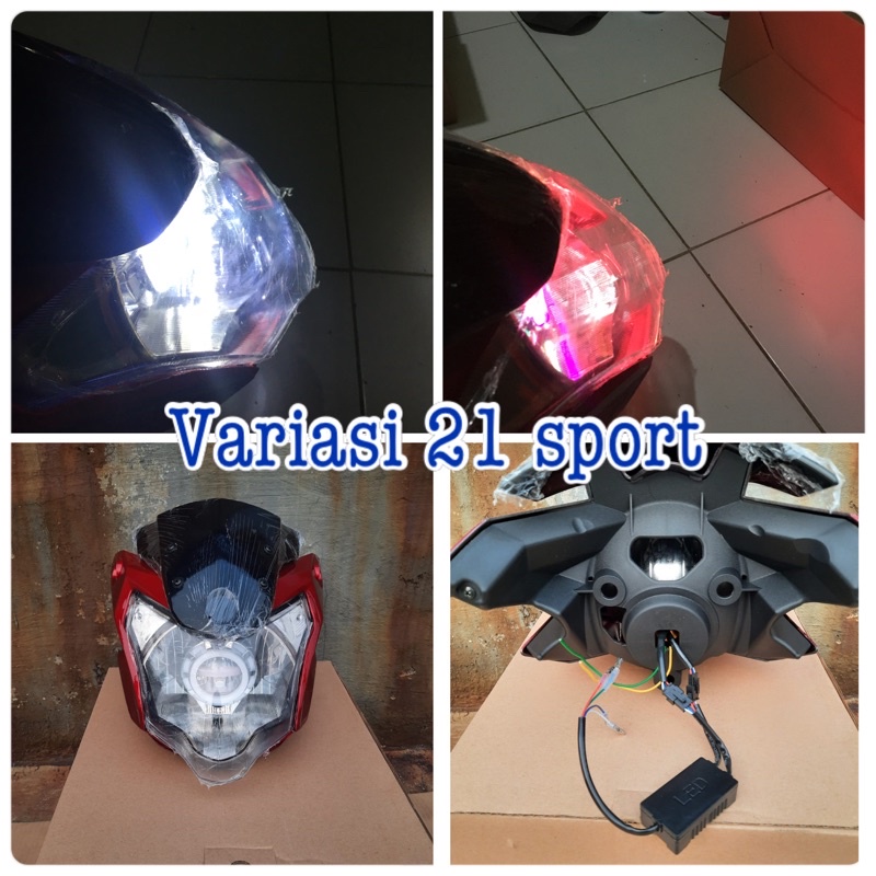 Reflektor new vixion advance/projie vixion/headlamp projie NVA/kepala projie new vixion advance