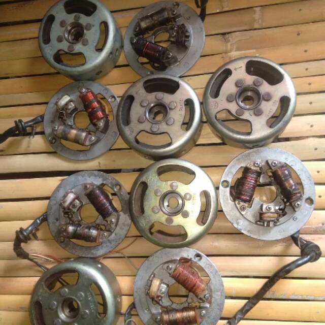 Pengapian spul magnet yamaha v75 v80 vseris vseries