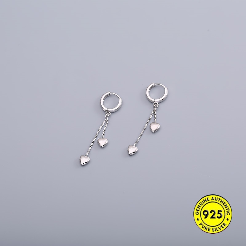 Anting Rumbai Bahan S925 Silver Untuk Wanita