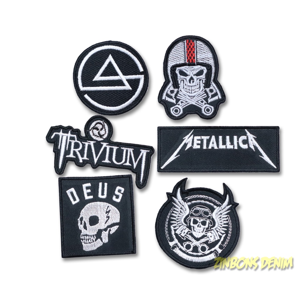 PATCH BORDIR / EMBLEM BORDIR KECIL UNTUK DI JAKET TAS SEPATU T'SHIRT HOODIE TERLARIS BEST QUALITY