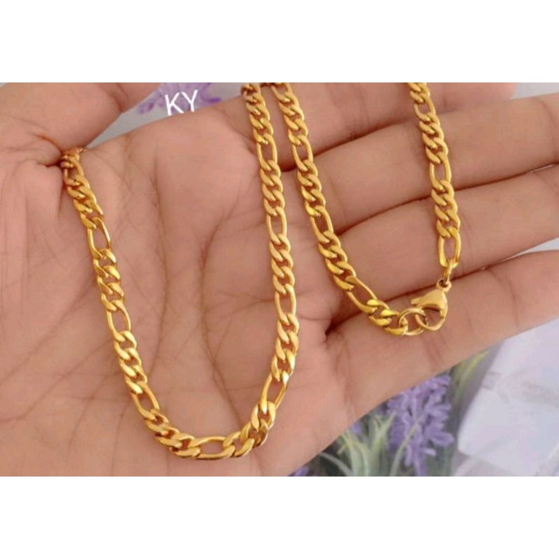 kalung cowok titanium panjang 60 cm