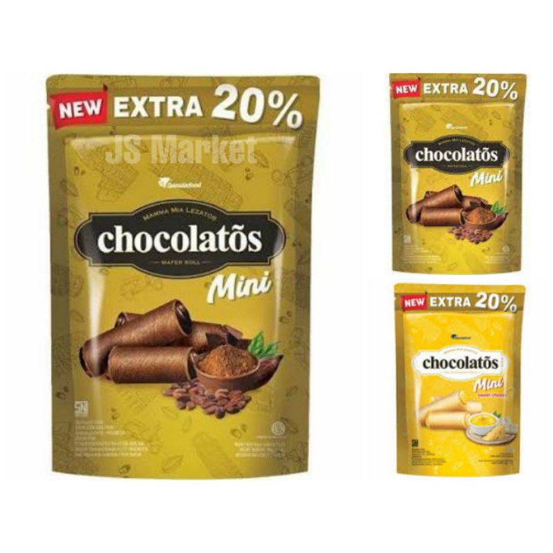 

CHOCOLATOS MINI POUCH 70+14GR