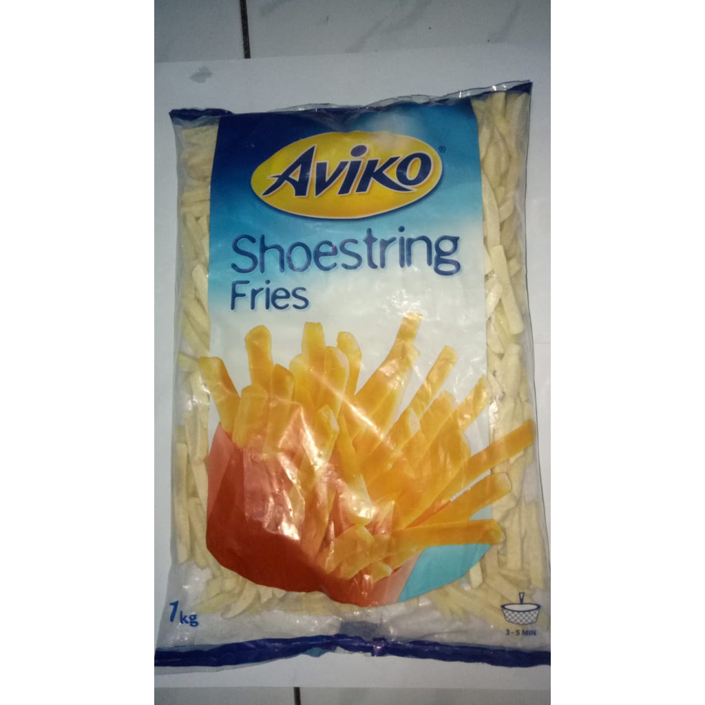 

Frozen Food - Kentang Aviko Premium Shoestring Straight Crinkle 1KG