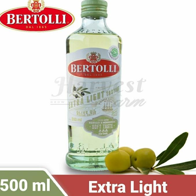 

Open DS] Bertolli Extra Light Olive Oil / Minyak Zaitun - 500ml