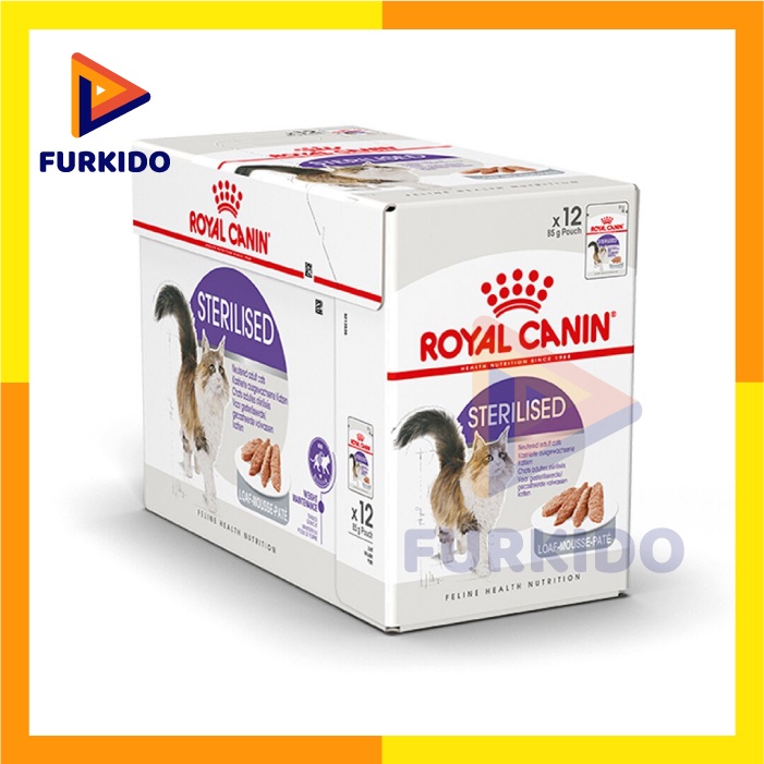 Royal Canin Wet Food Sterilised Loaf 85 Gr
