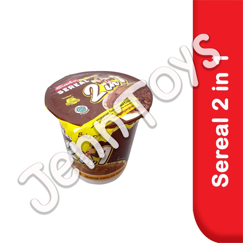 JennToys - Makanan anak Sarapan pagi Cereal Sereal anak SIMBA SEREAL CUP 2 in 1