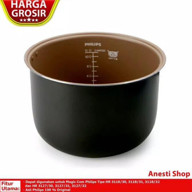 Panci / Teflon Rice Cooker Philips HD3128 / HD3127 / HD 3132