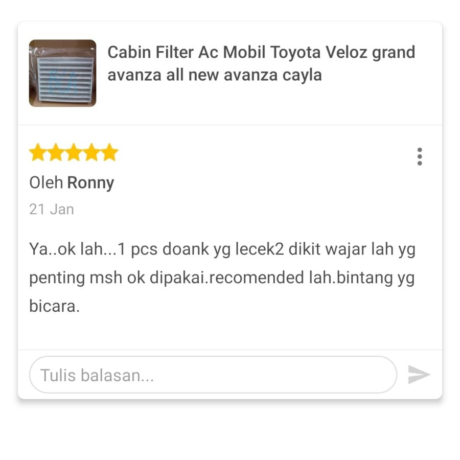 PAKET TUTUP FILTER DAN Kabin Filter AC Mobil VELOZ GRAN MAX LUXIO AGYA AYLA CAYLA SIGRA GRANDMAX NEW SIRION APV ERTIGA SWIFT JAZZ CITY