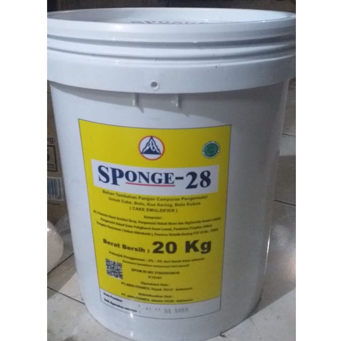 

SP Sponge 28 / Pengembang Kue Repack 1kg