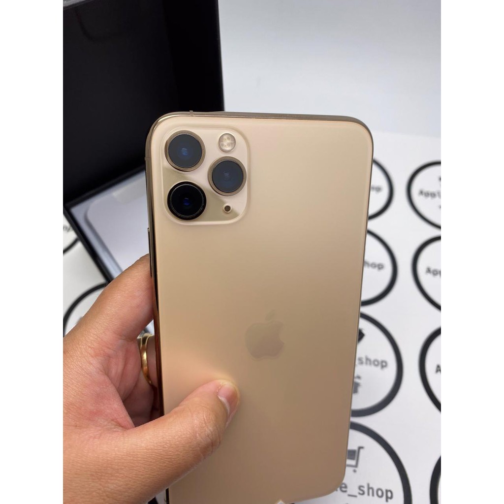 iPhone 11 Pro 64gb Gold Lcd Original Mulus Original Bukan Refurbish / Rekondisi