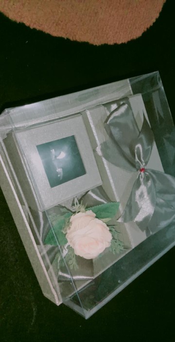 Tempat Uang Cincin Box Fancy Tutup Mika Untuk Seserahan/ Lamaran Tucm