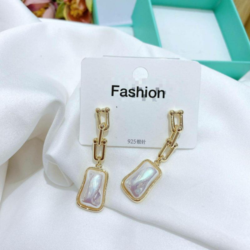 Anting Silver925 perak plat gold Anti Karat anti alergi anting premium  AN-30