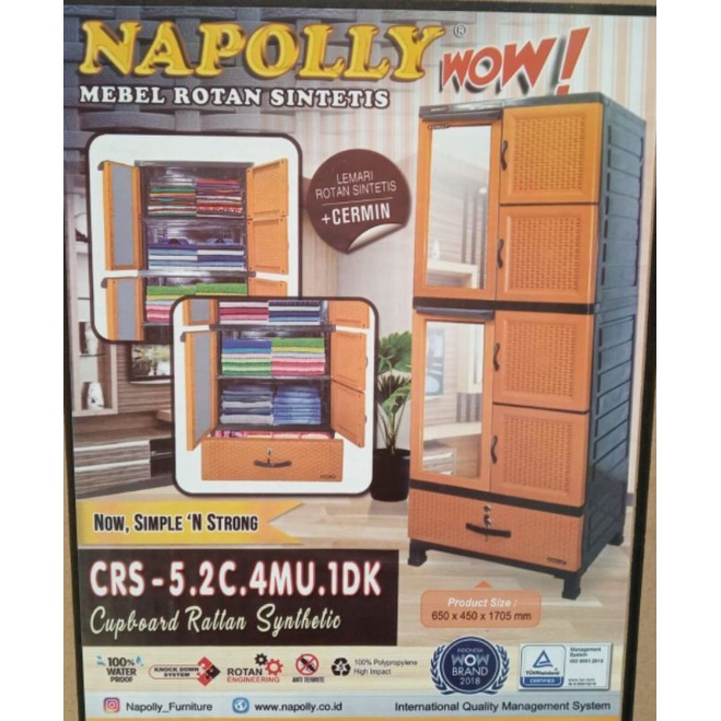 Lemari baju napoli