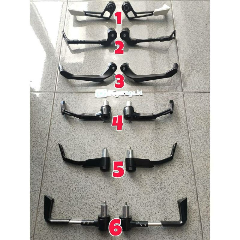 Leverguard Proguard Handguard Ninja R25 Z250 MT25 R15 MT15 Xabre CBR150 CBR250 GSX150 Byson Scorpio