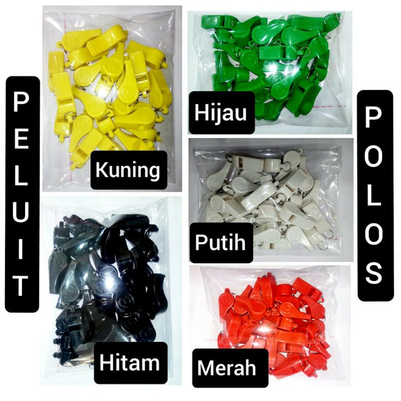 peluit acme - sempritan satpam - pluit peluit parkir  polos