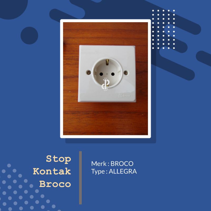 Stop Kontak Tanem Broco Allegra