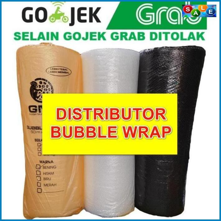 

✅Harga Bubble packing roll bublewrap babel bable plastik wrap 120cmx50meter - Putih