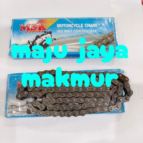 RANTAI SEPEDA MOTOR 428 H X 120L / 428 H - 120 L MSK ORIGINAL