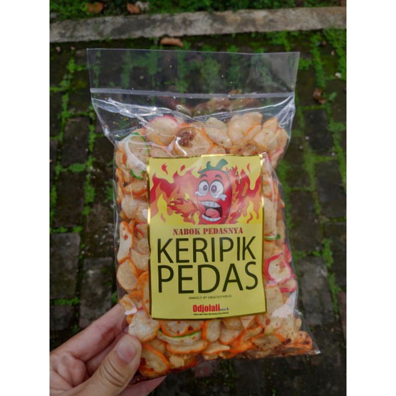 

Keripik / Kerupuk Seblak Pedas Bumbu Kencur Odjolali