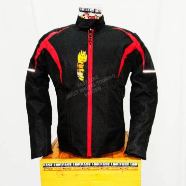 JAKET BRUTAL TOURING JAKET MOTOR SPYDER JAKET MOTOR HARIAN TAHAN AIR TAHAN ANGIN