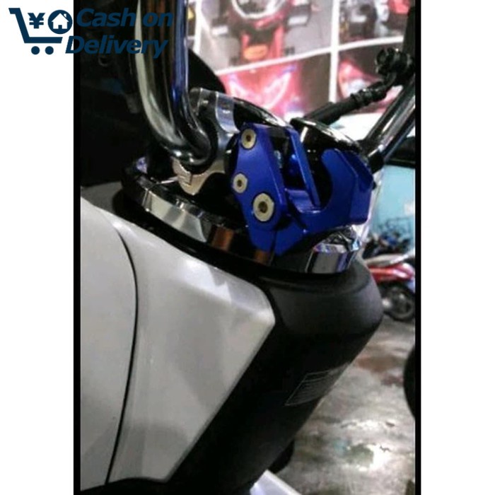 COD BIRU Gantungan Barang Motor Honda Pcx Kleman Stang Gantungan Pcx