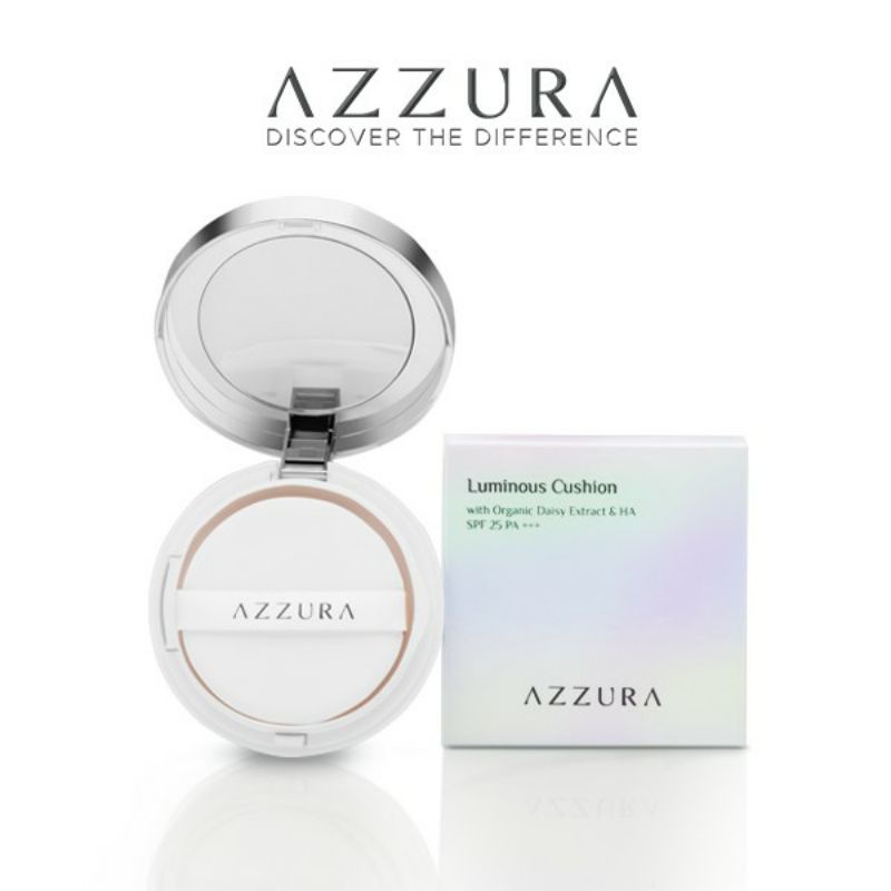 AZZURA LUMINOUS CUSHION FLAWLESS LOOK SPF 25 ~ ORIGINAL 100%