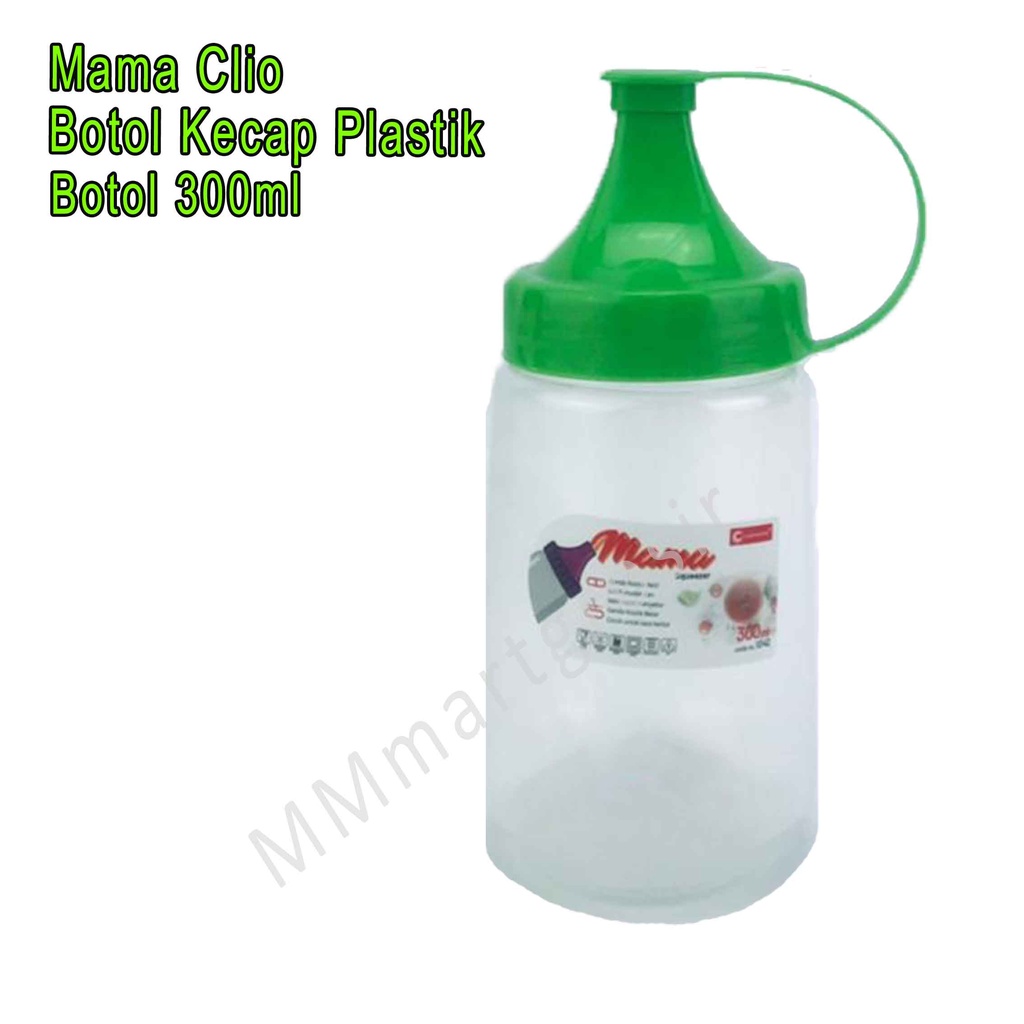 Botol Kecap Plastik * Produk Mama Clio *  Botol Kecap 300ml * Botol 1042