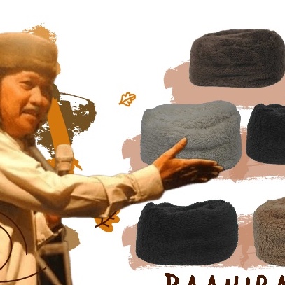 Peci Bulu Rusia, Peci Maiyah peci Habib Bahar dan Cak Nun