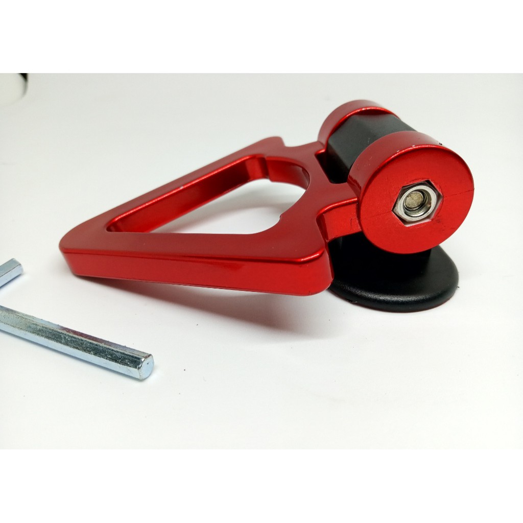 Towing Tempel MERAH Model SEGITIGA Towing Hook DUMMY Red Universal