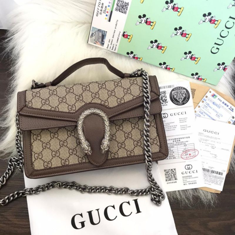 GC DIONYSUS GG TOP HANDLE BAG