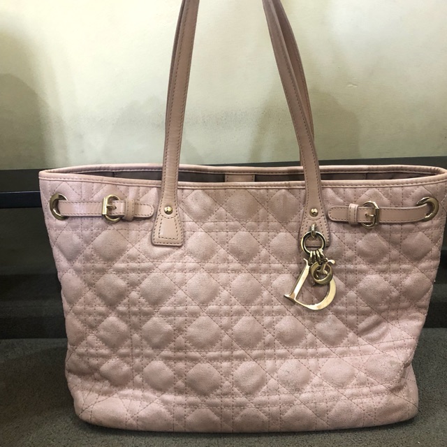 Christian Dior PANAREA sm tote cannage canvas
